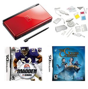 Red Bundle-Nintendo DS- 2 Games