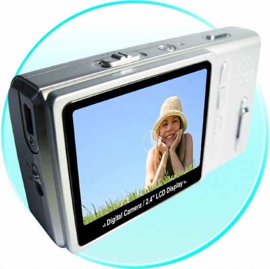 Digital Camera - 3.0M Pixel CMOS Sensor