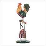 Rooster Swinging Sculpture