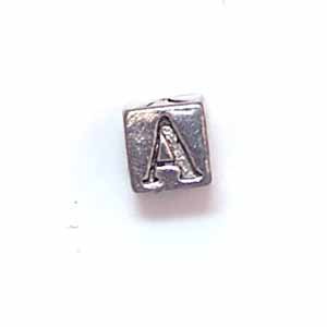 Alphabet Metal Bead - A (ME631-A)