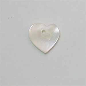 Oyster Shell Heart 10mm Bead (SH1279)