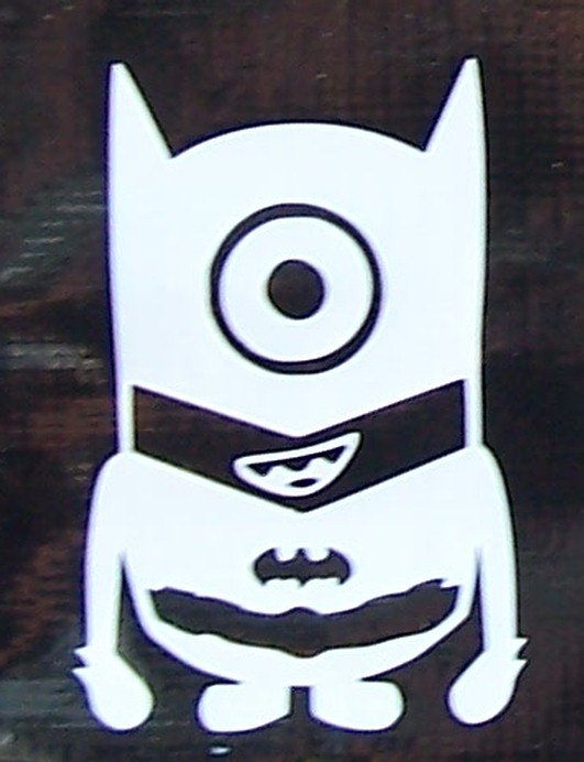 Batman Minion Vinyl Decal