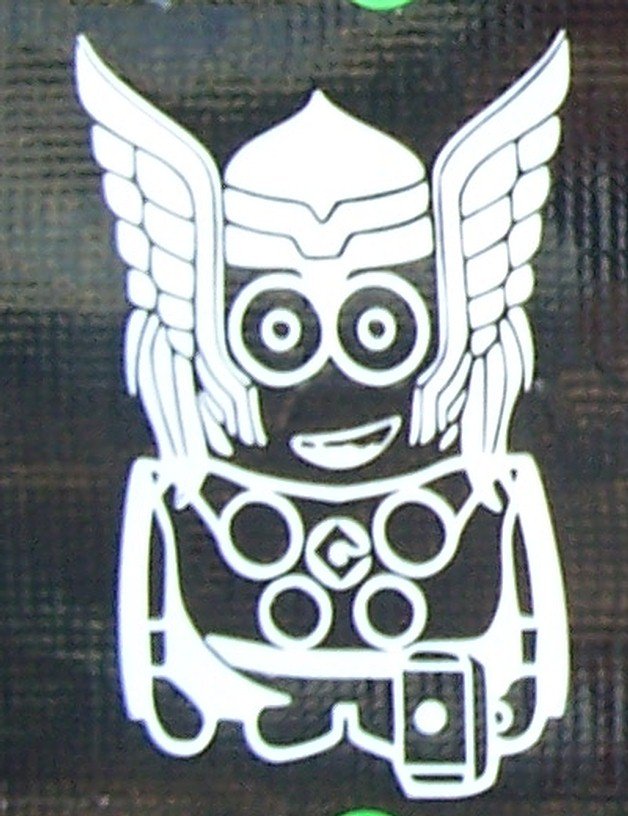 Thor Minion Vinyl Decal