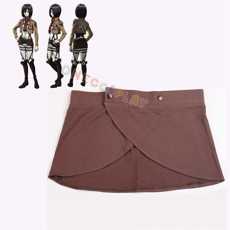 Attack on Titan Cosplay Costumes Shingeki no Kyojin Cotton Elastic Skirt Apron Hookshot Costumes