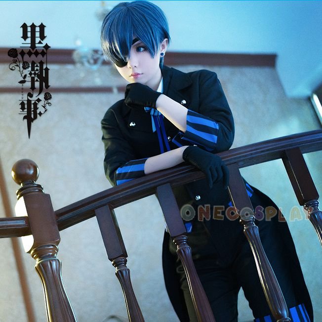 Book of the Atlantic Ciel Cosplay Cotumes Black Butler Ciel Phantomhive Cos Clothes