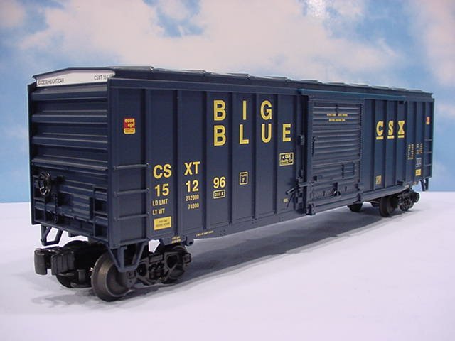 Lionel CSX Big Blue Boxcar #6-17285 Model RR Free Shipping