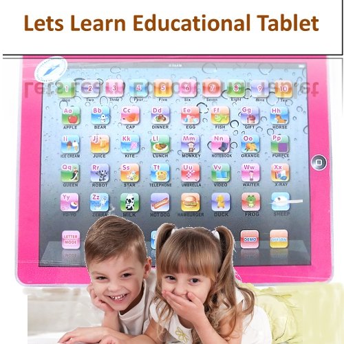 A.E Electronics Education Learning Computer Touch Pad* Pink