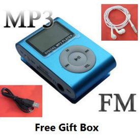 A.E Electronics LCD Player Mini 4 GB MP3 Player * Blue