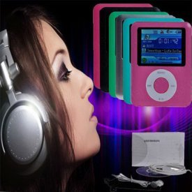 A.E Electronics 4GB Slim 1.8" LCD Screen MP3 MP4 MP5 Player