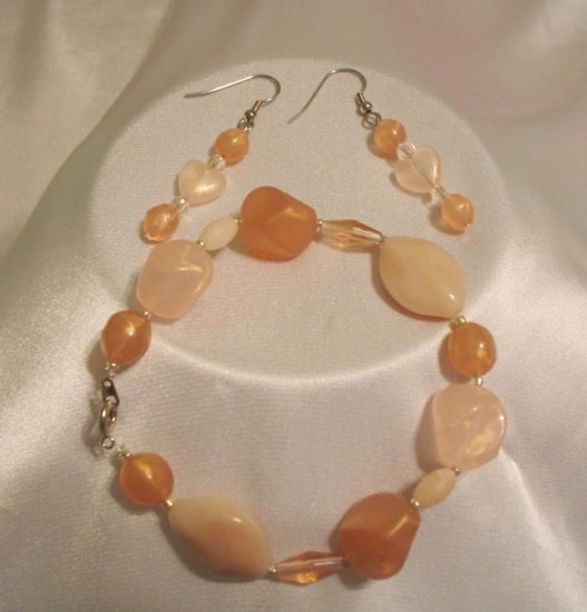EARTHTONE BRACELET & EARRINGS