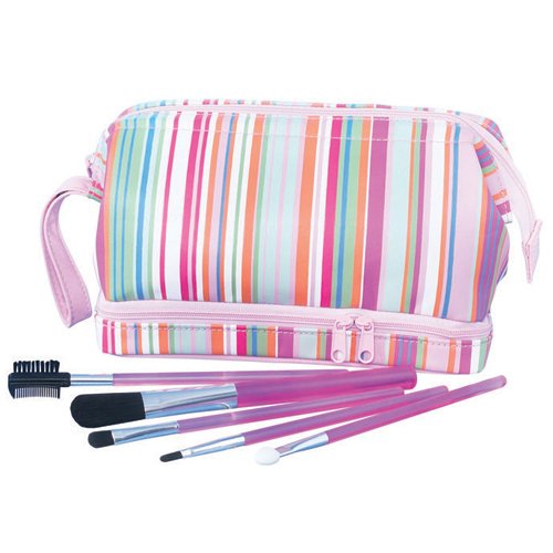 Makeup Brushes and Bag Set