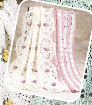Rose Afghan | Number 742-1 | Free Vintage Crochet Patterns