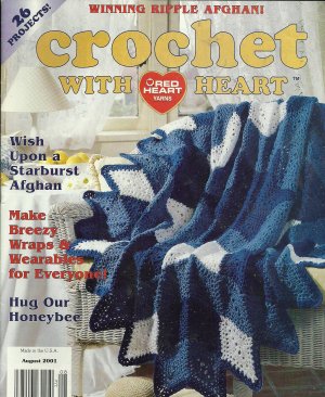 Crochet Hearts Afghan Crochet Pattern | Red Heart