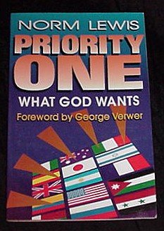Priority One, What God Wants! Book by Norm Lewis