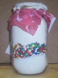 Jubilant Jars- Carefree Cookies: M&M's Cookies