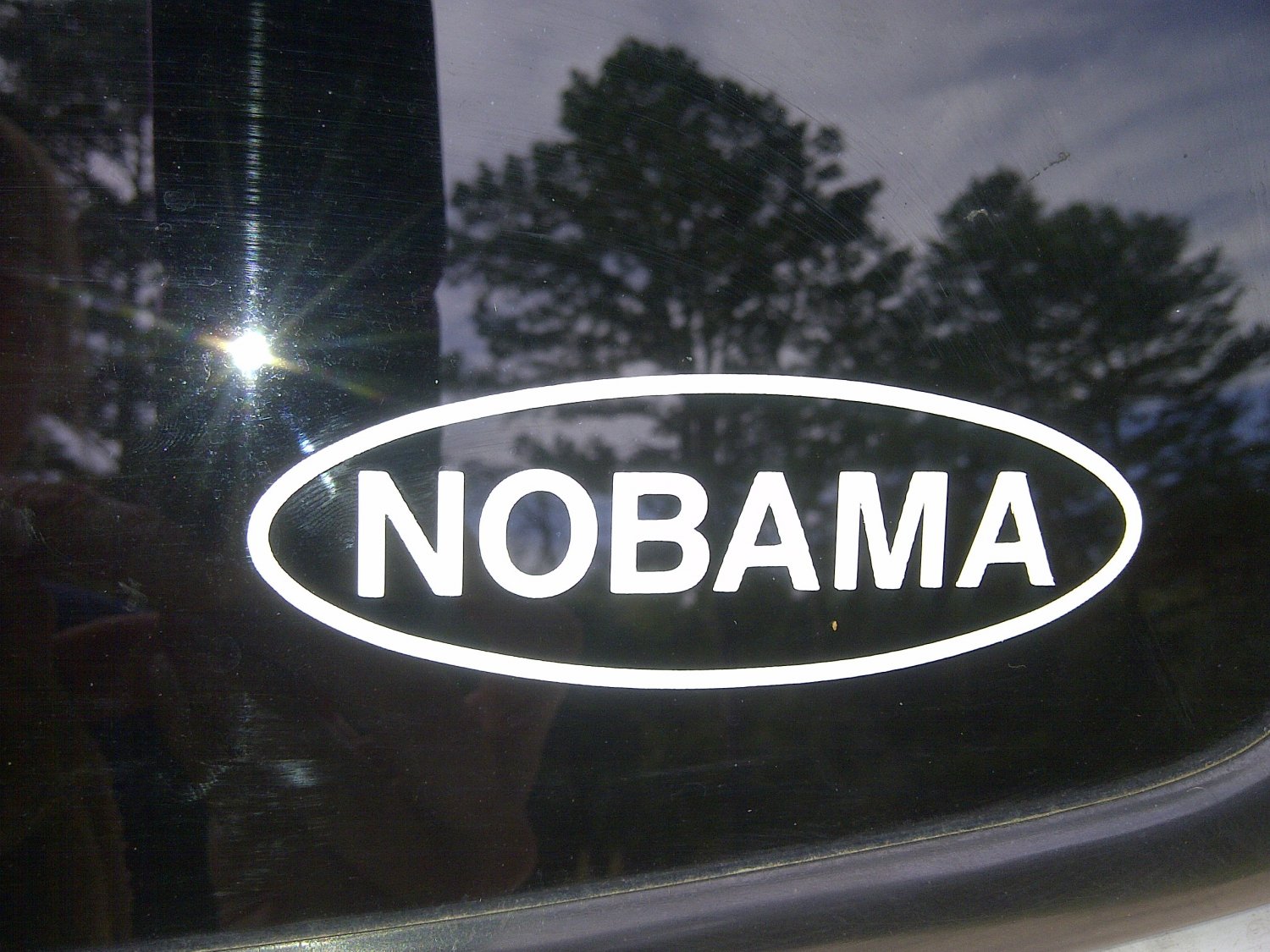 NOBAMA Die-cut sticker