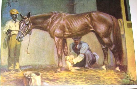 1923 STANDARD BRED HORSE PRINT by EDWARD H MINER Pl-20