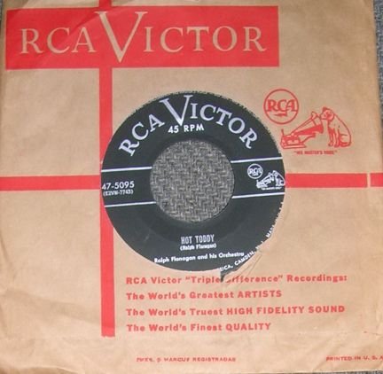 RCA Ralph Flanagan Hot Toddy & Serenade 45 Record NM