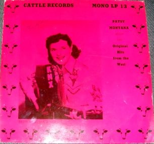 Patsy Montana Original Hits LP Signed Ltd 500 VERY RARE 33 Record
