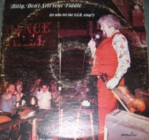 Billy Armstrong Billy Don't Sell Your Fiddle LP Signed