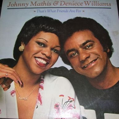 Johnny Mathis Deniece Williams Friends Are For LP NM