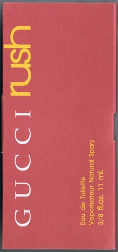 Travelsize*GUCCI rush* Size.3/8 FL.OZ-11ML