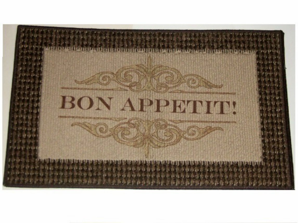 Bon Appetit Cafe Kitchen Rug