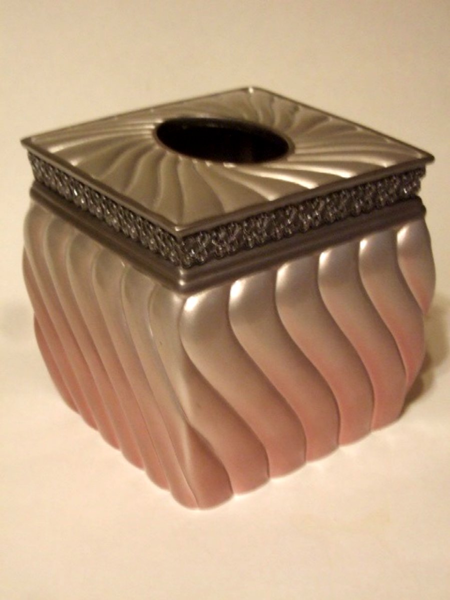 Lilac Pink Ombre Tissue Box Cover