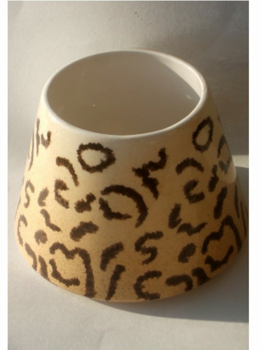Home Interiors Animal Print Candle Shade Topper