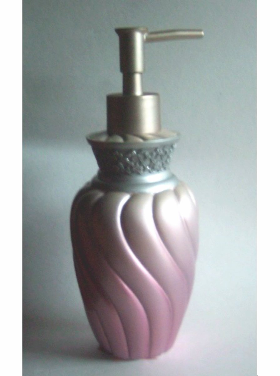 Lilac Pink Ombre Soap Pump Lotion Dispenser