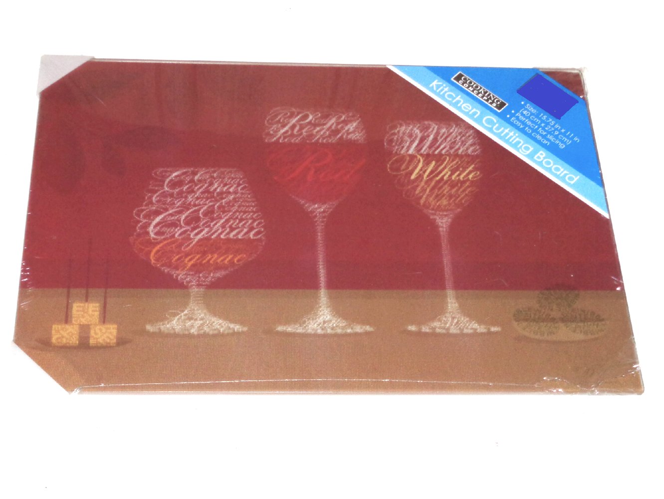 Tuscan Wine Themed Kitchen Cutting Board