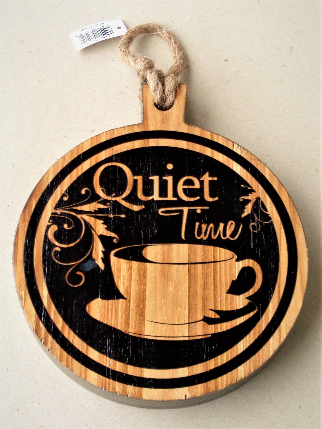 Coffee Cup Wood Kitchen Wall Décor