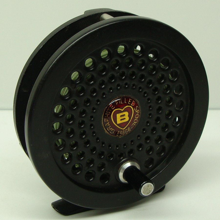 TROUT FLY FISHING Reel BERKLEY 554 & Fly line Made In USA Brook