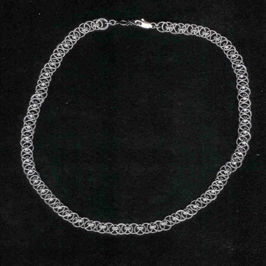 Helm Chain Maille Necklace