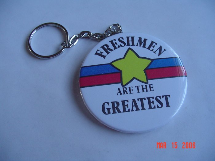 Freshman are the Greatest Keychain High School Teens Sports