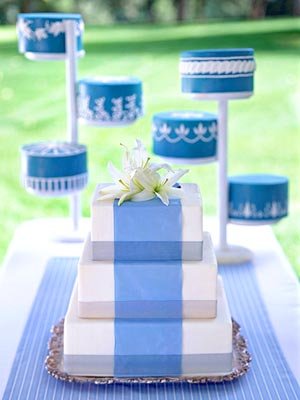 Wedding in Blue
