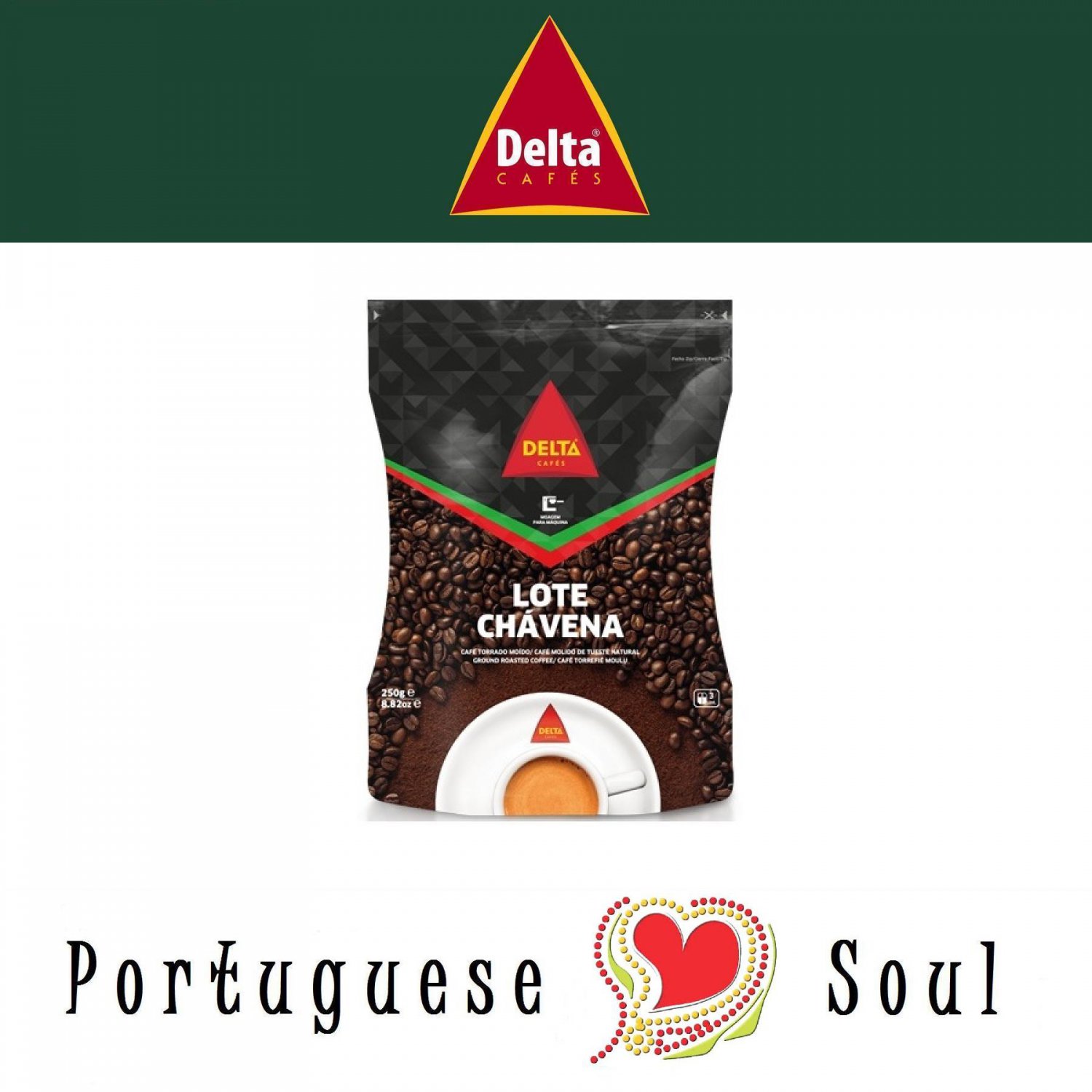 DELTA Roasted Coffee 250g | Whole Roasted Beans