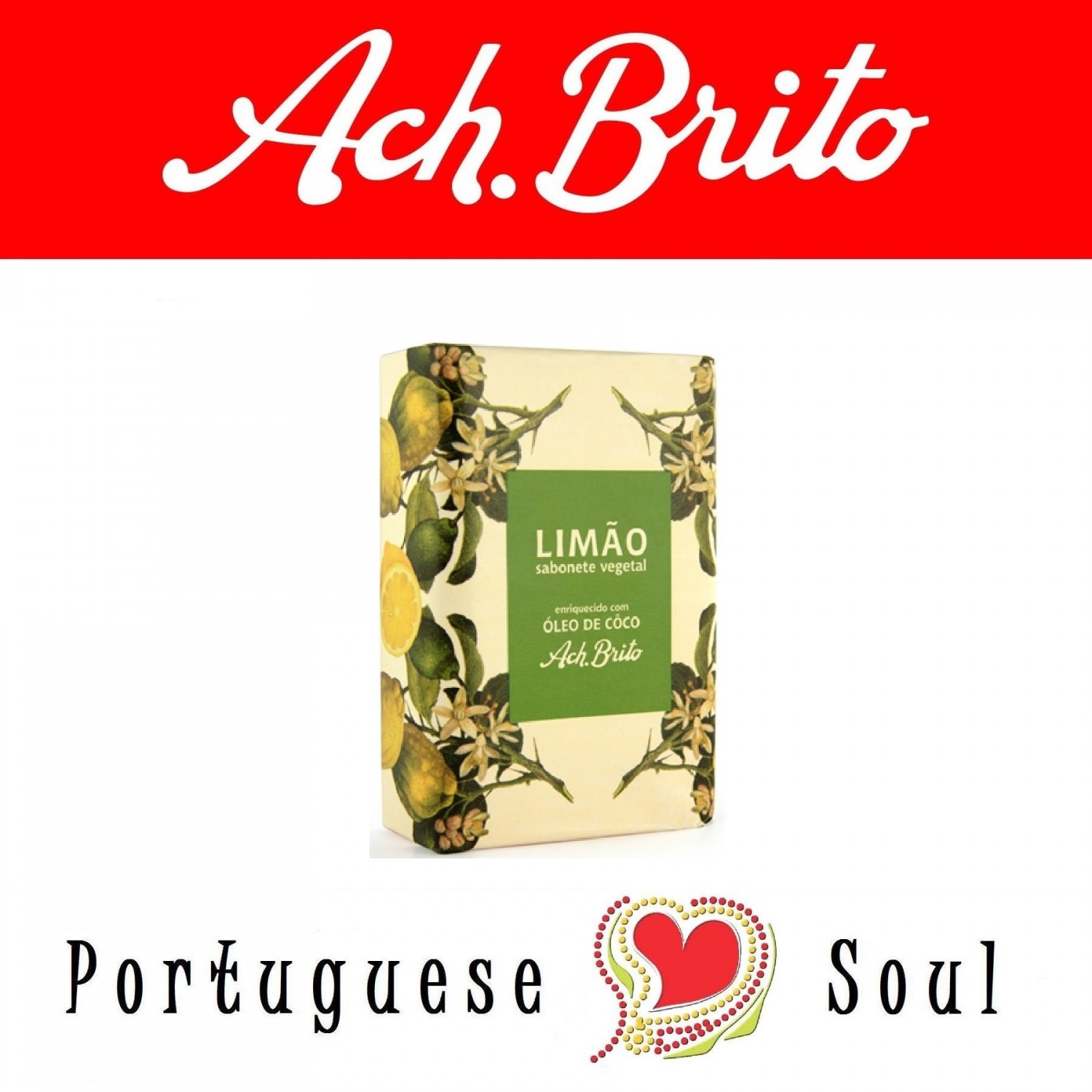 ACH BRITO Lemon Soap 160g CLAUS PORTO LAFCO