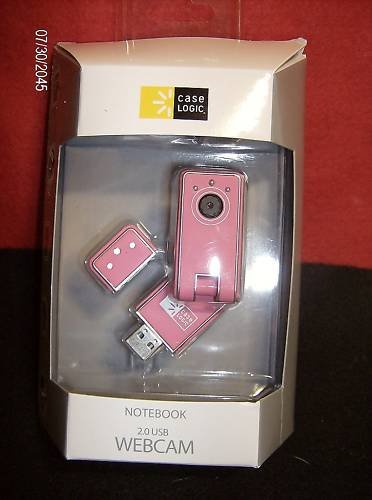 Case Logic Notebook 2.0 Usb Webcam Brand New