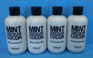 4 Hempz Treats Mint Chocolate Cocoa Delicious Body Lotion Cream