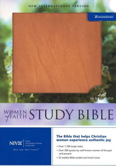 NIV Women of Faith Study Bible