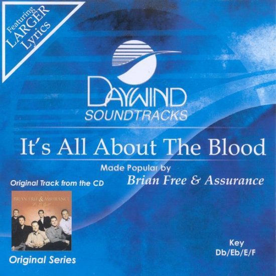 It's All About the Blood, Accompaniment CD
