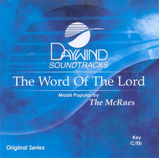 The Word Of The Lord, Accompaniment CD