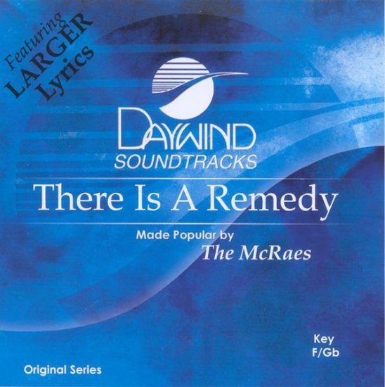 There Is a Remedy, Accompaniment CD
