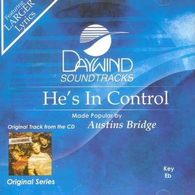 He's In Control, Accompaniment CD