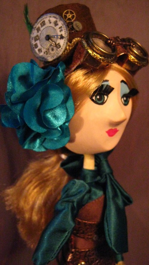 OOAK Steampunk Art Doll 'Sarah'