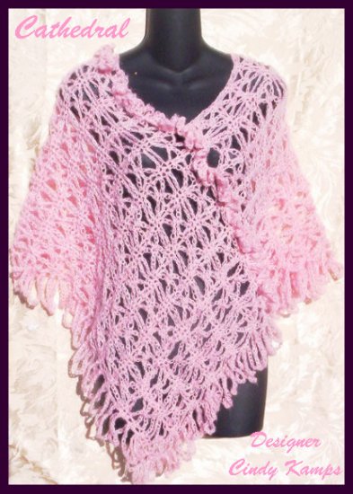 Cathedral Poncho Pattern #54 by Cindy Kamps
