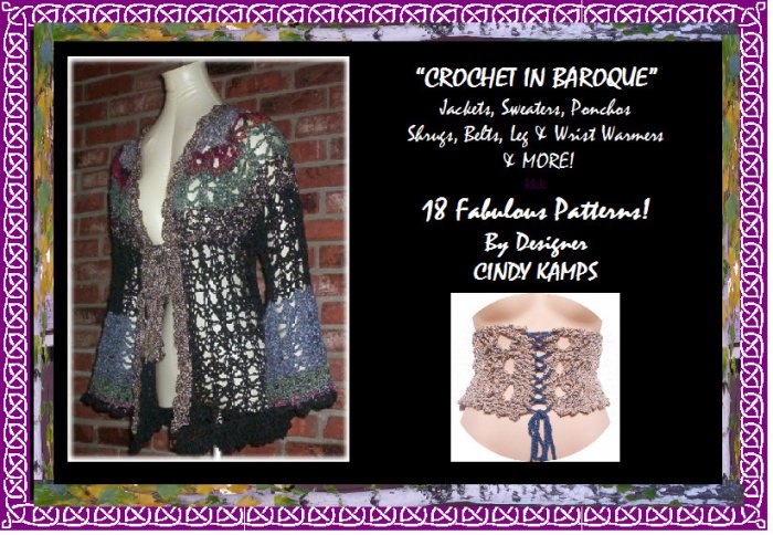 CROCHET in BAROQUE 18 fabulous Crochet Patterns!