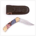 25281 American Flag And Eagle Knife