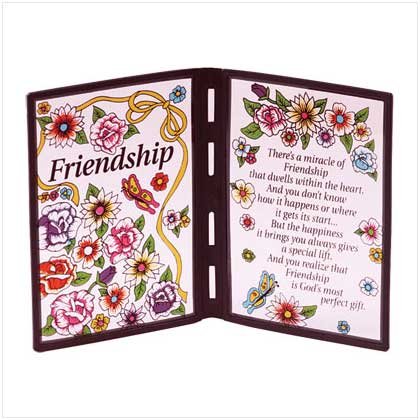 #25014 Friendship Plaque